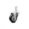 Service Caster 3.5 Inch Black Polyurethane Wheel Swivel 7/8 Inch Square Stem Caster SCC SCC-SQ20S3514-PPUB-BLK-78 - alternate 2